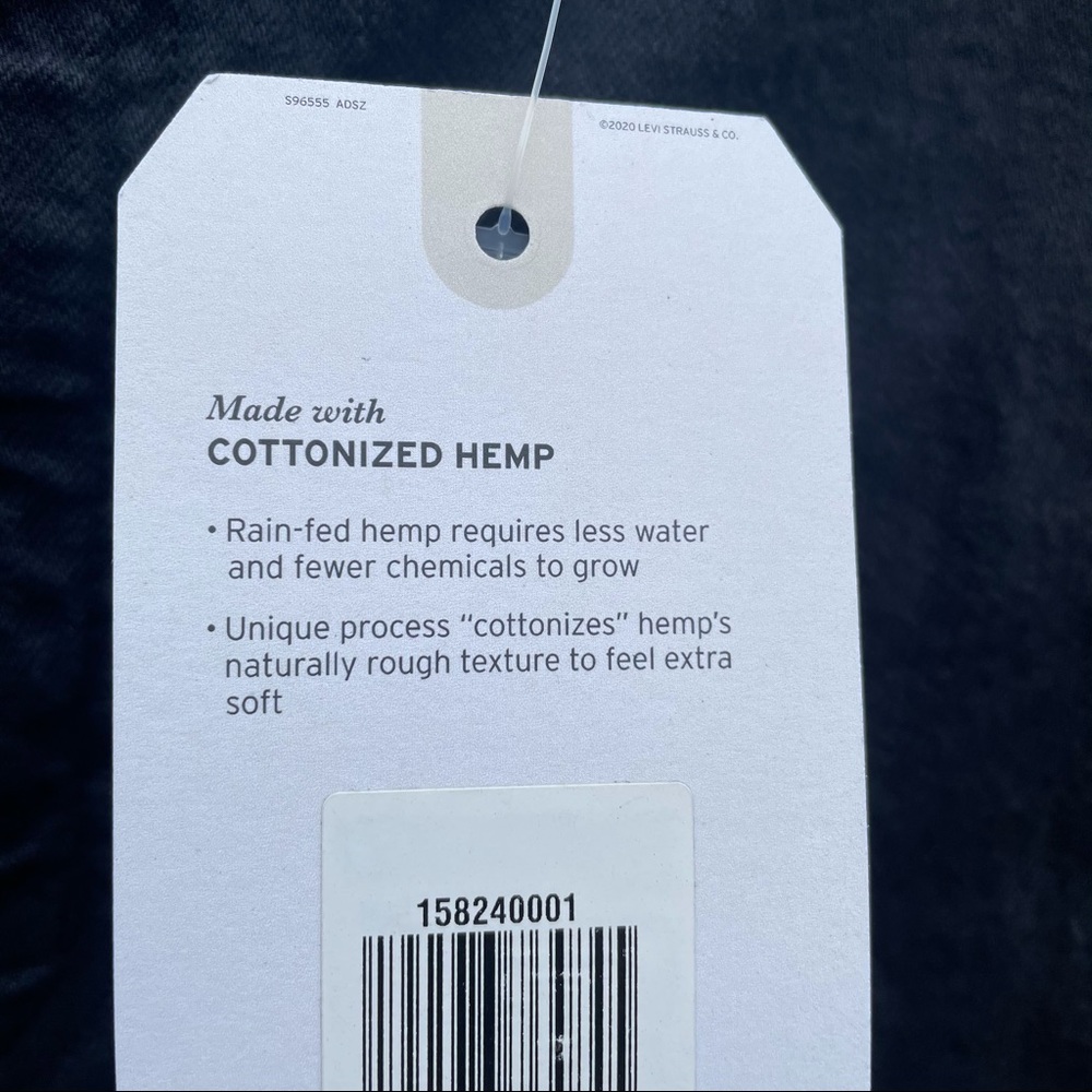 🆕 Levi’s Ribcage Wide Leg High Rise Pants Hemp - Picture 13 of 16